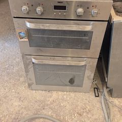 zanussi double oven