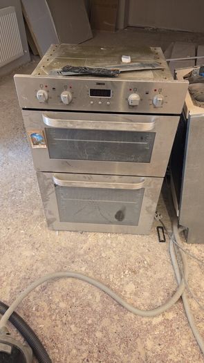 zanussi double oven