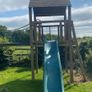 Playhouse slide/swing set Image 3