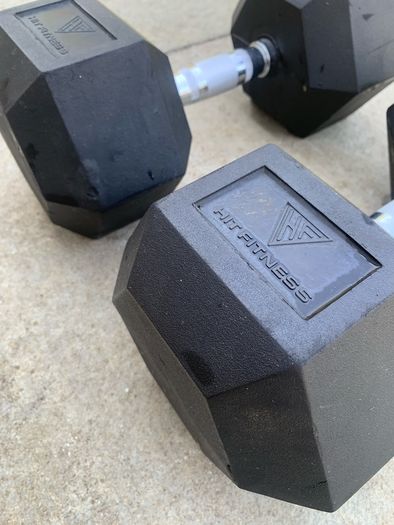 30kg Hex Dumbbells