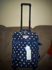 NEW Cath Kidston compact 24l suitcase. Tags attached. Includes padlock.