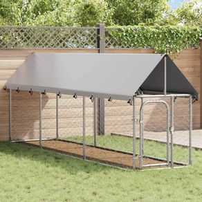 Dog Kennel with Roof