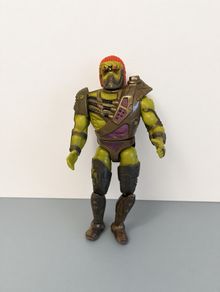 Vintage Karatti 1989 Figure - Masters of the Universe He-Man New Adventures Mattel
