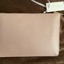 Katie Loxton Hello Beautiful Perfect Pouch Clutch Bag Vegan Leather Dusty Pink 6 x 9.5 inches BNWT Image 4