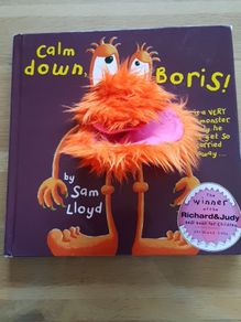 Calm Down Boris Puppet Book