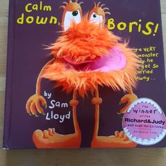 Calm Down Boris Puppet Book