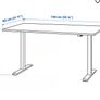Electric sit to stand desk,chair and cabinet. Image 6