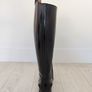 DeNiro dressage boots - Black brushed leather with Swarovski detailing Image 5