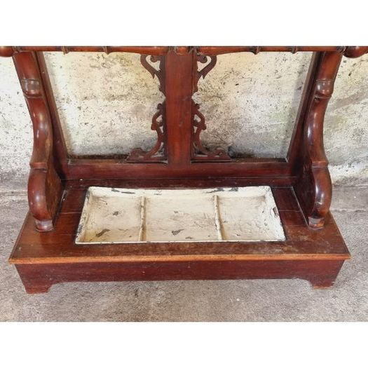 Mahogany Coat and Umbrella Stand KAS501