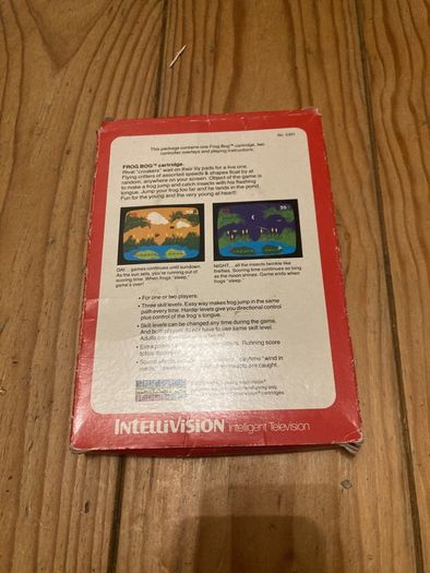 Frog bog intellivision