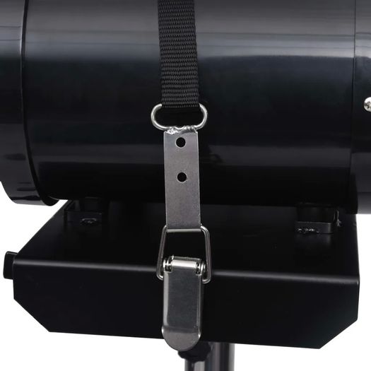Adjustable Double Motor Pet Hair Dryer Stand Black