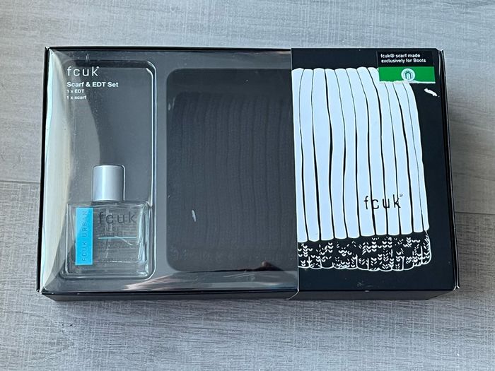 FCUK Urban EDT and Scarf Gift Set - Brand New