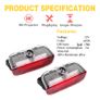 2x LED Car Door Interior Welcome Warning Light For VW Touareg 7P Golf 5 6 7 Jetta MK5 MK6 MK7 Passat B6 B7 B8 B9 Arteon CC EOS Image 3