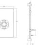 Collection 2 | Shower Electric | 9.5 KW | Triton Aspirante I Gun Metal I Electrical Showers | with Showerhead and Anti Twist Hose | Best Electric Shower Units for Bathrooms Image 4