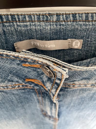 Fransa Vintage Denim Skirt