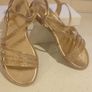 Gold Sandals and Wedding Bag Image 2