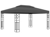 Gazebo with Double Roof 3x4m Anthracite