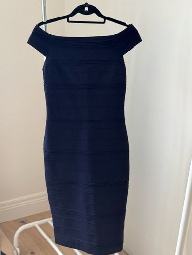 Ted baker off shoulder body dress in size 1