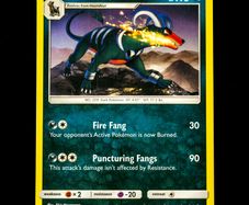 Houndoom 59/111 Non Holo Rare Sun and Moon Crimson Invasion Pokemon Card