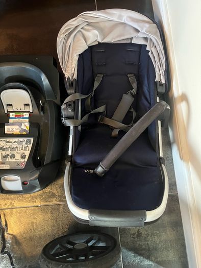 Uppababy travel system with car seat