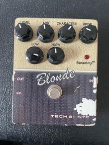 Tech 21 Blonde Overdrive/Boost Guitar Pedal