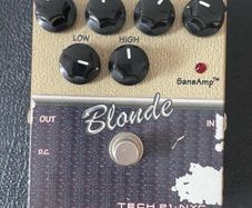 Tech 21 Blonde Overdrive/Boost Guitar Pedal
