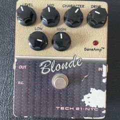 Tech 21 Blonde Overdrive/Boost Guitar Pedal