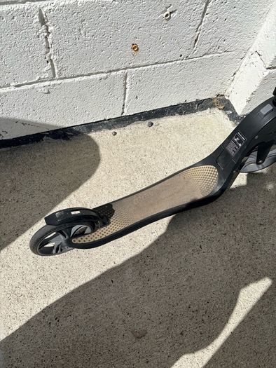 Black scooter