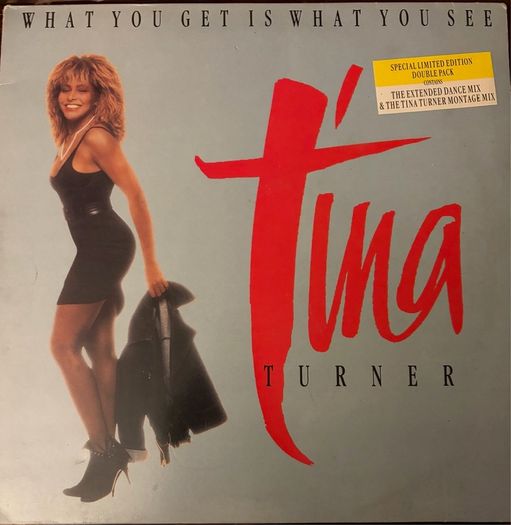 Tina Turner What You Get Is What You See 1987 Limited Edition Double 12 inch Vinyl