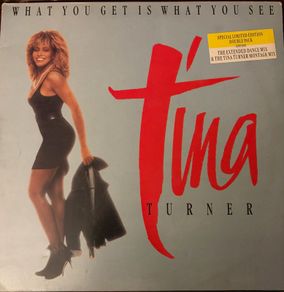 Tina Turner What You Get Is What You See 1987 Limited Edition Double 12 inch Vinyl