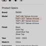 Ibanez Artcore Talmann semi-hollow electric guitar Image 6