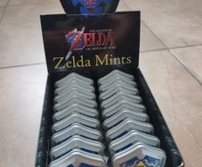 Legend of Zelda ocarina of time display box and mints