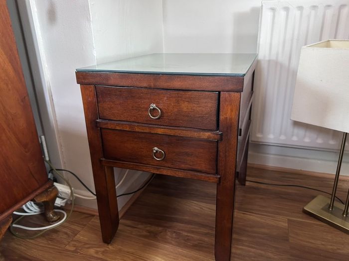solid side table/ lockers - 150 ono