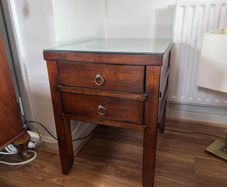 solid side table/ lockers - 150 ono
