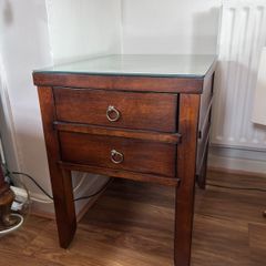 solid side table/ lockers