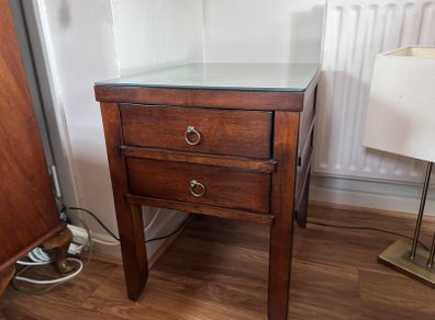 solid side table/ lockers - 150 ono