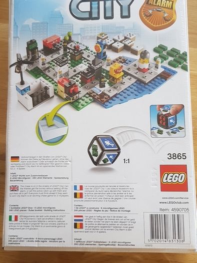 BNIB Lego City Board Game 3865