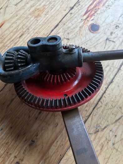 Vintage Fleetway Clipper shoulder brace hand drill