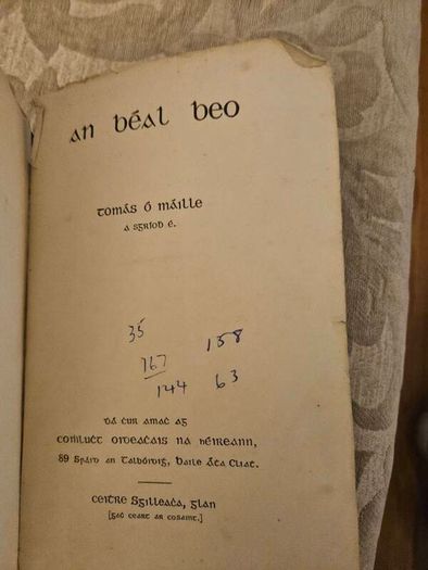 DIALANN DEORAi BY  DONALL Mac Amhlaigh. Vintage 1970 3rd EDITION paperback only in Fair condition.  See photos for condition.