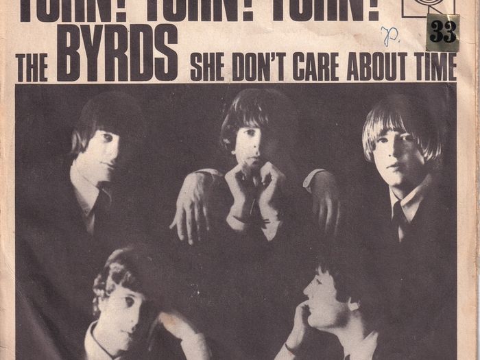The Byrds Turn Turn Turn German Pressing 1965 Cbs Records 45rpm