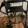 AIDAPT Grey Steel Compact Transit Wheelchair VA171HAM (very good condition without footrest) Image 9