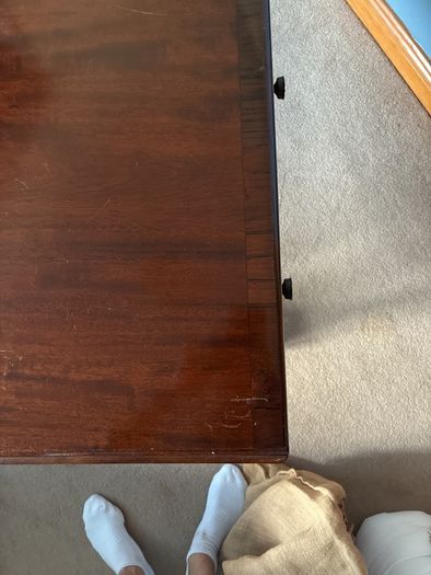 Regency antique sofa table
