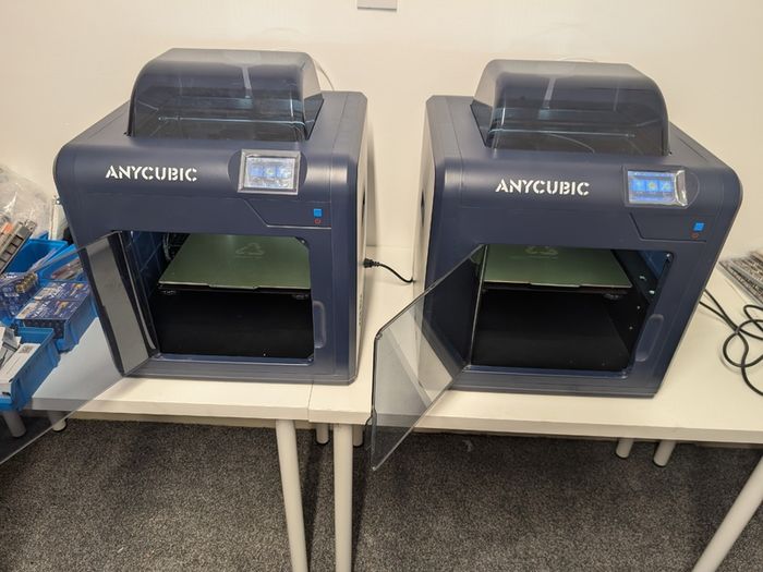 Mega lot 4x Anycubic 4Max Pro 2.0 / 1.0 3D printers + Build Plates + motherboards + hot ends + nozzles, Accessories, Boxed