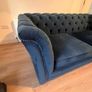Velour 2 seater sofa Image 2