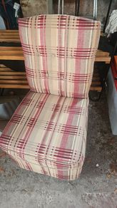 Vintage Tartan Side Chair