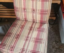 Vintage Tartan Side Chair
