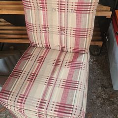 Vintage Tartan Side Chair