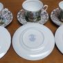 Bone China Tea Trio / Set, 22k Gold Rim Image 4