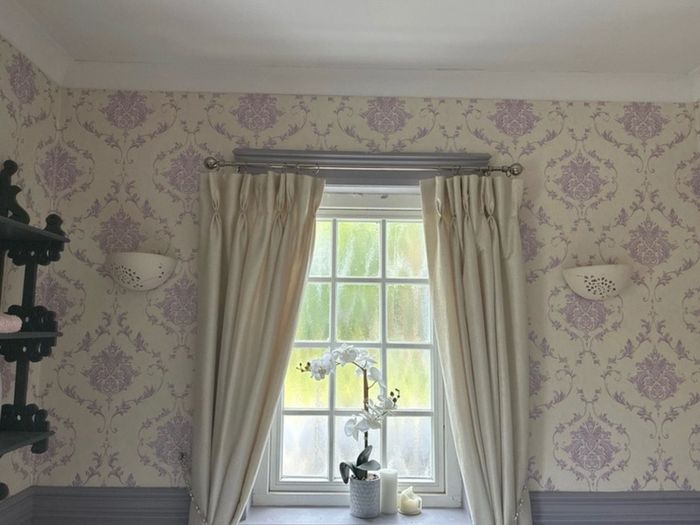 Pair Laura Ashley wall lights