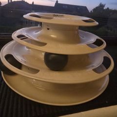 Cat AniOne Ball Track Tiered Stand